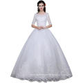 2020 Latest style  off shoulder backless plus size wedding dress Vestido de novia elegant  bride wedding gown